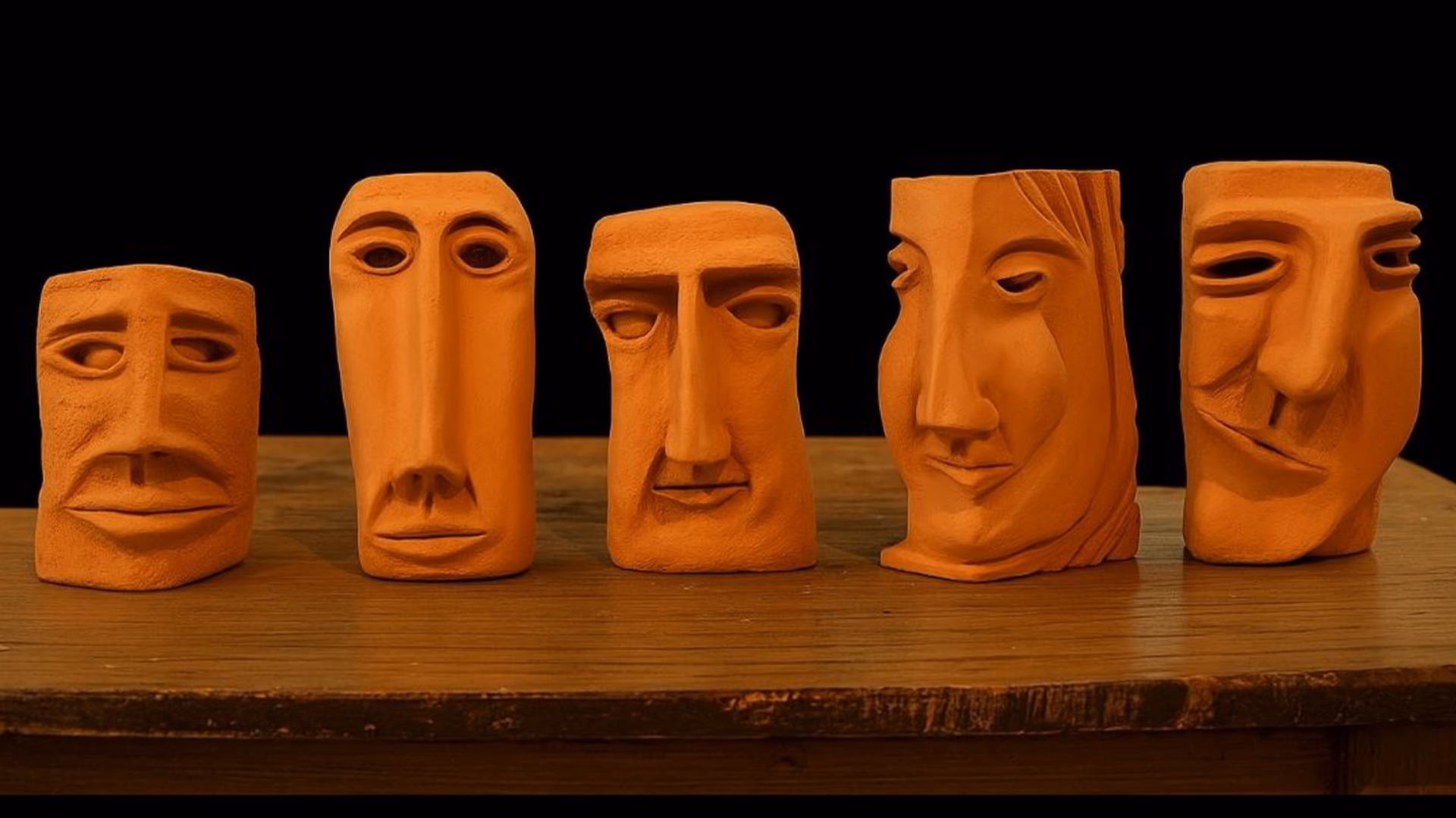 Heykel - Soyut Suratlar