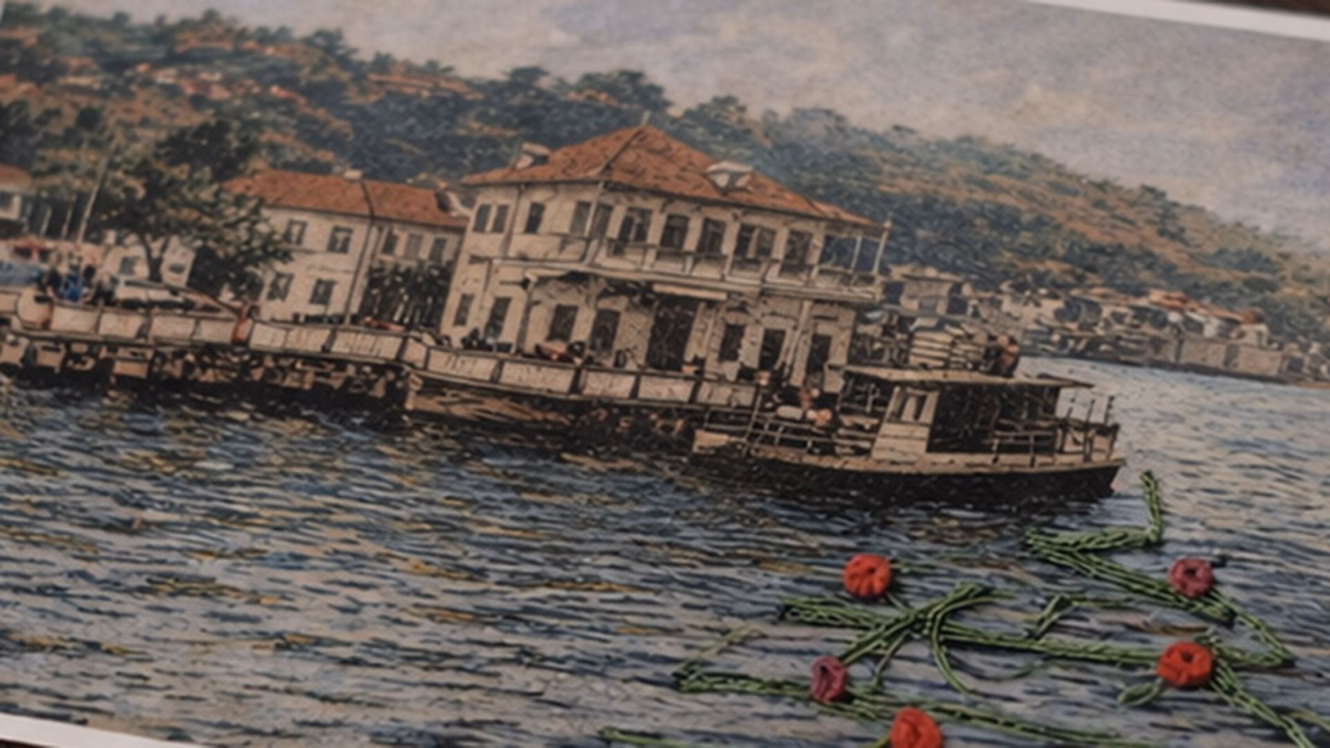 İğne ve İplikle Manzarayı İşlemek