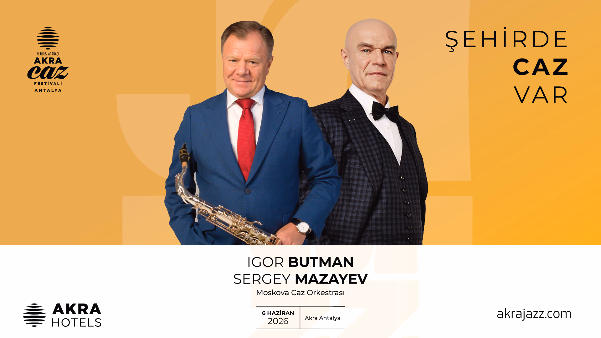 Igor Butman & Sergey Mazayev & Moskova Caz Orkestrası