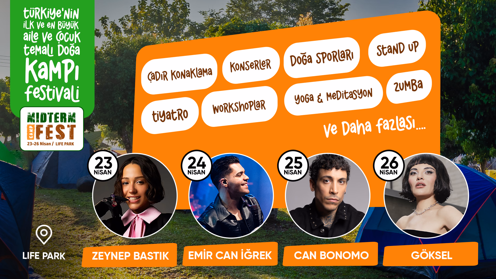 Midterm Camp Fest - Kombine Festival