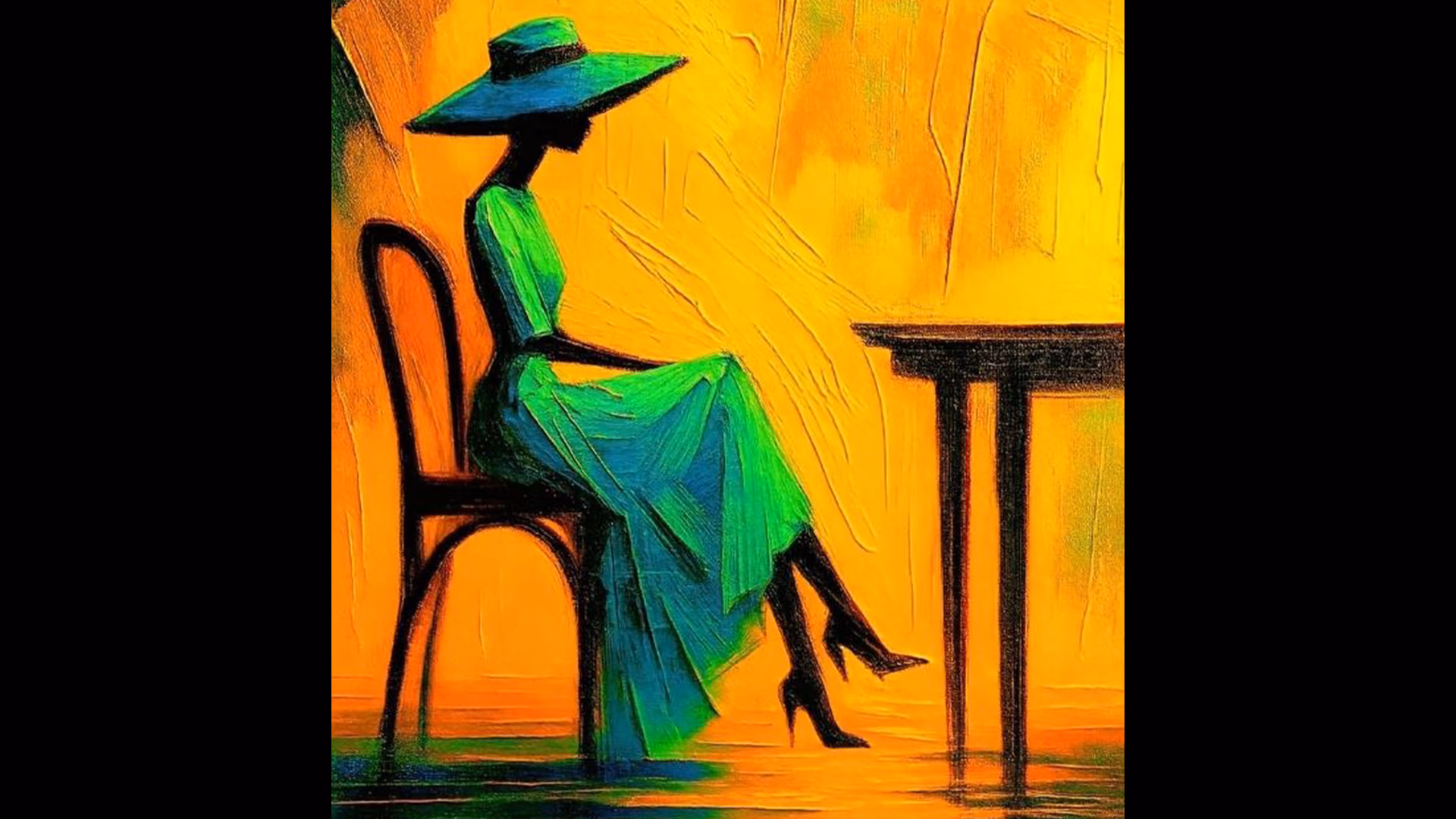 Resim - Lady in Green