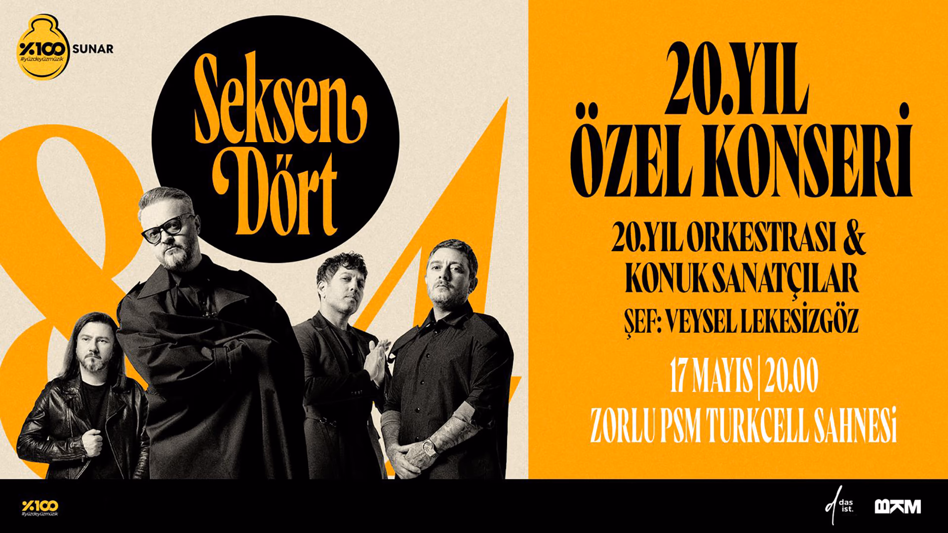 Seksendört 20. Yıl Konseri