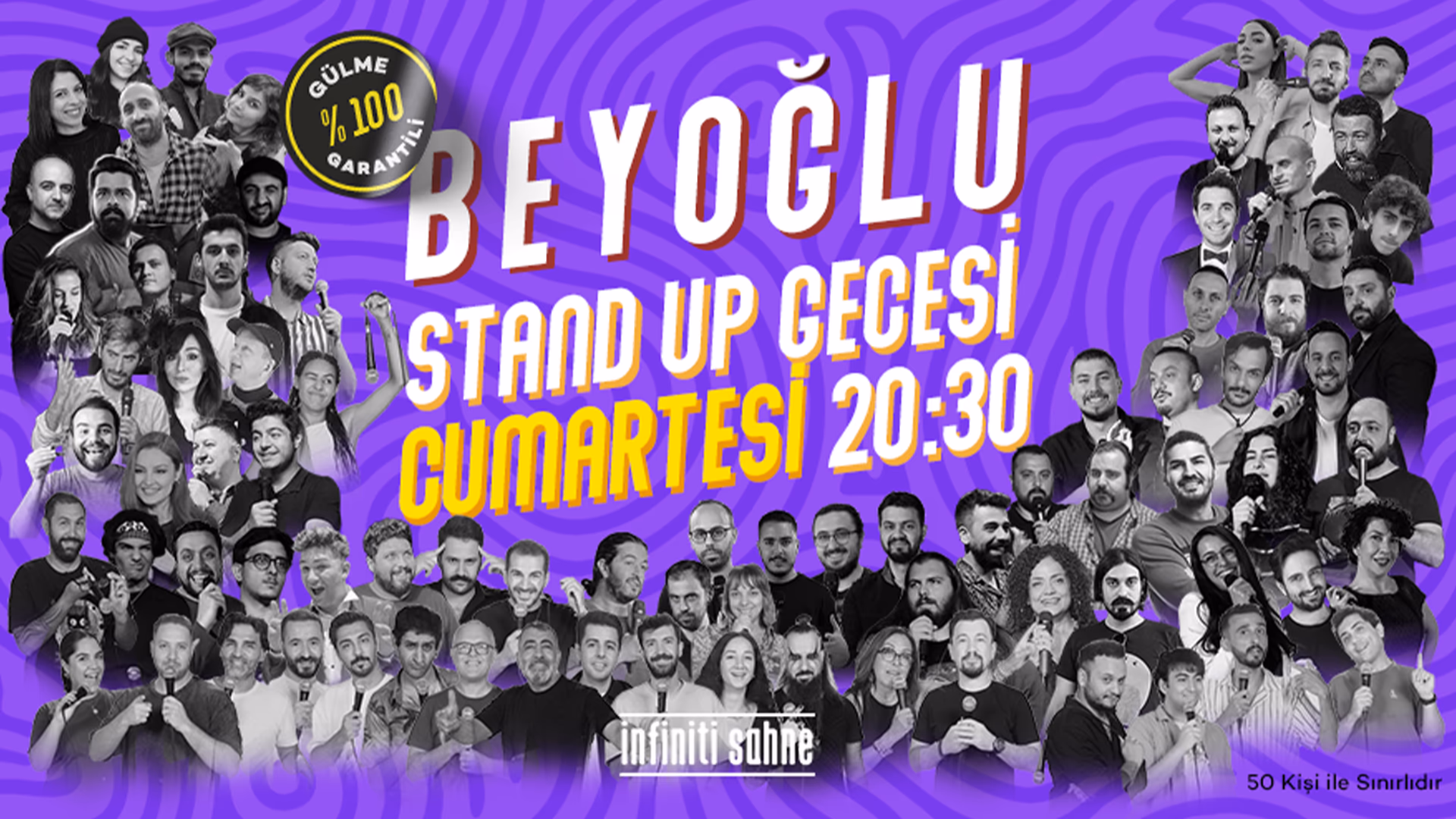 Stand up Taksim - Beyoğlu Gecesi Cumartesi 20:30