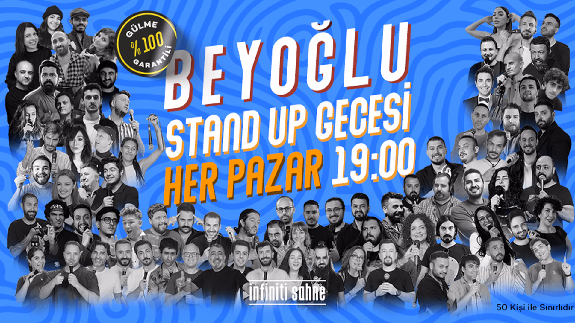 Stand Up Taksim - Beyoğlu Gecesi Pazar 19:00