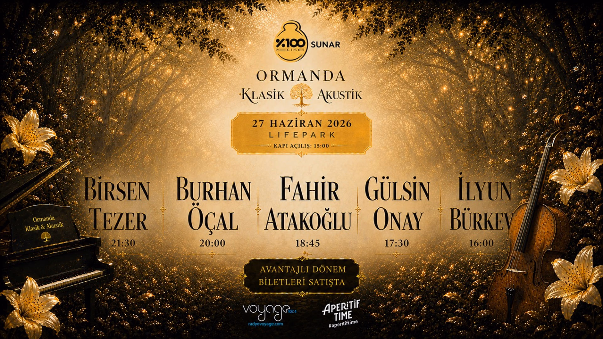 %100 Müzik Sunar : Ormanda Klasik & Akustik