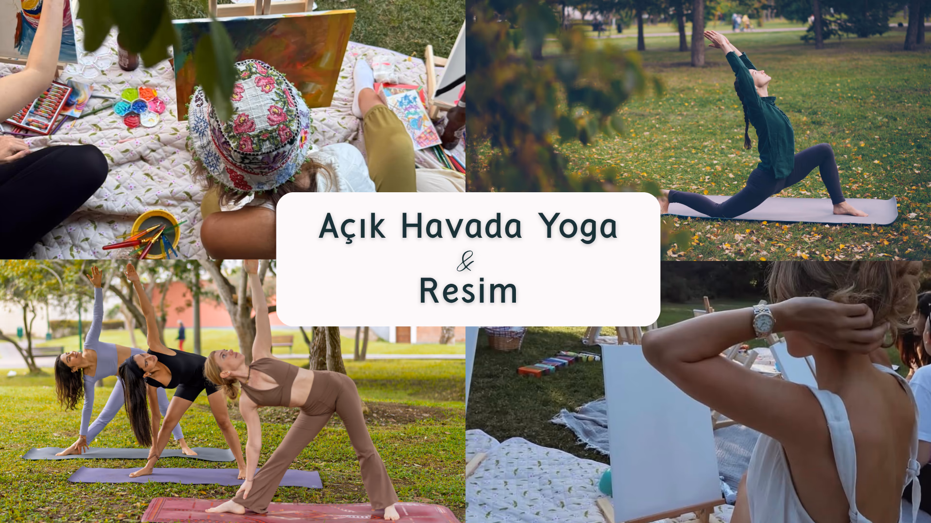 Açık Havada Yoga & Resim