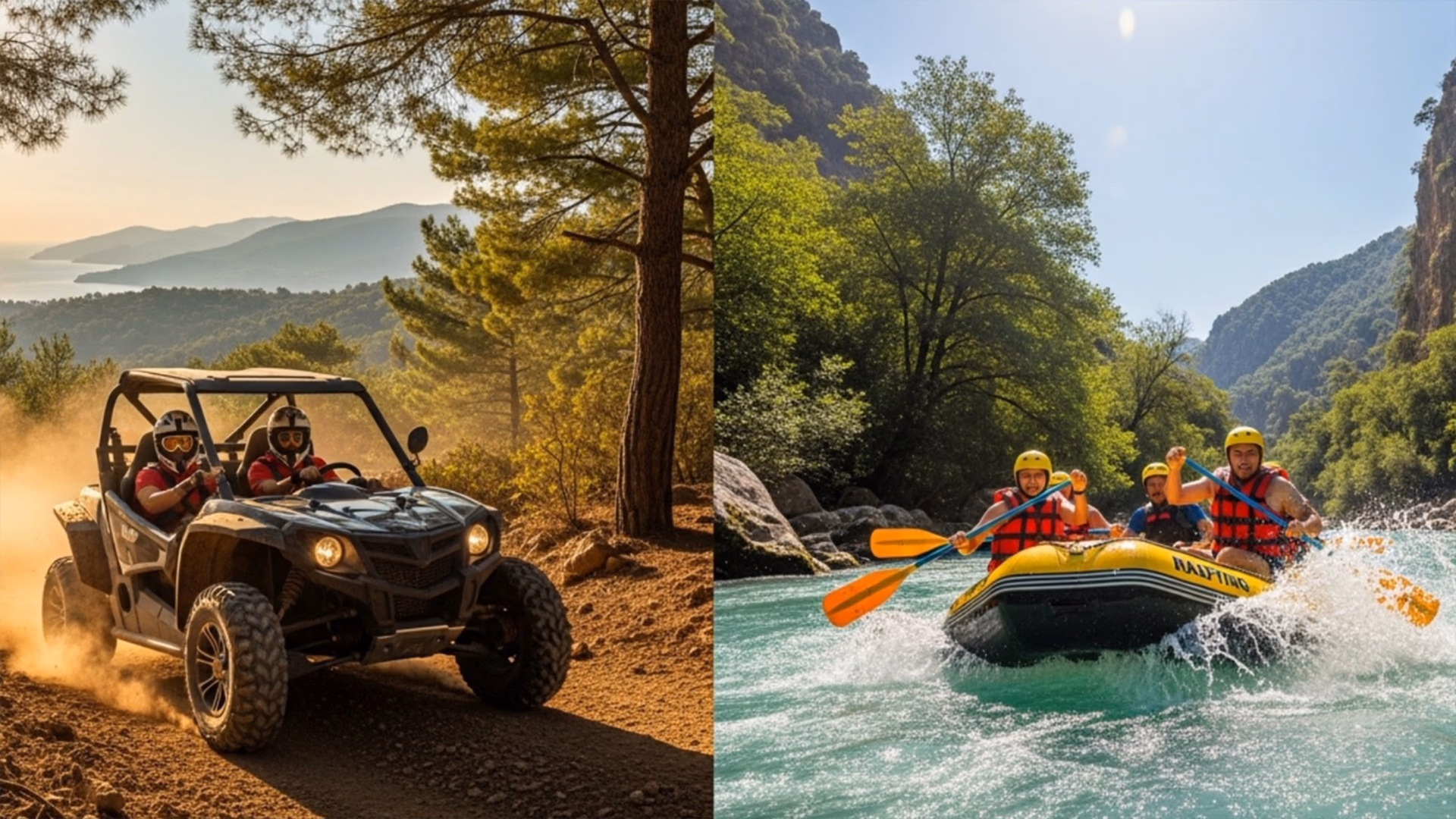 Antalya Buggy Safari & Rafting Turu