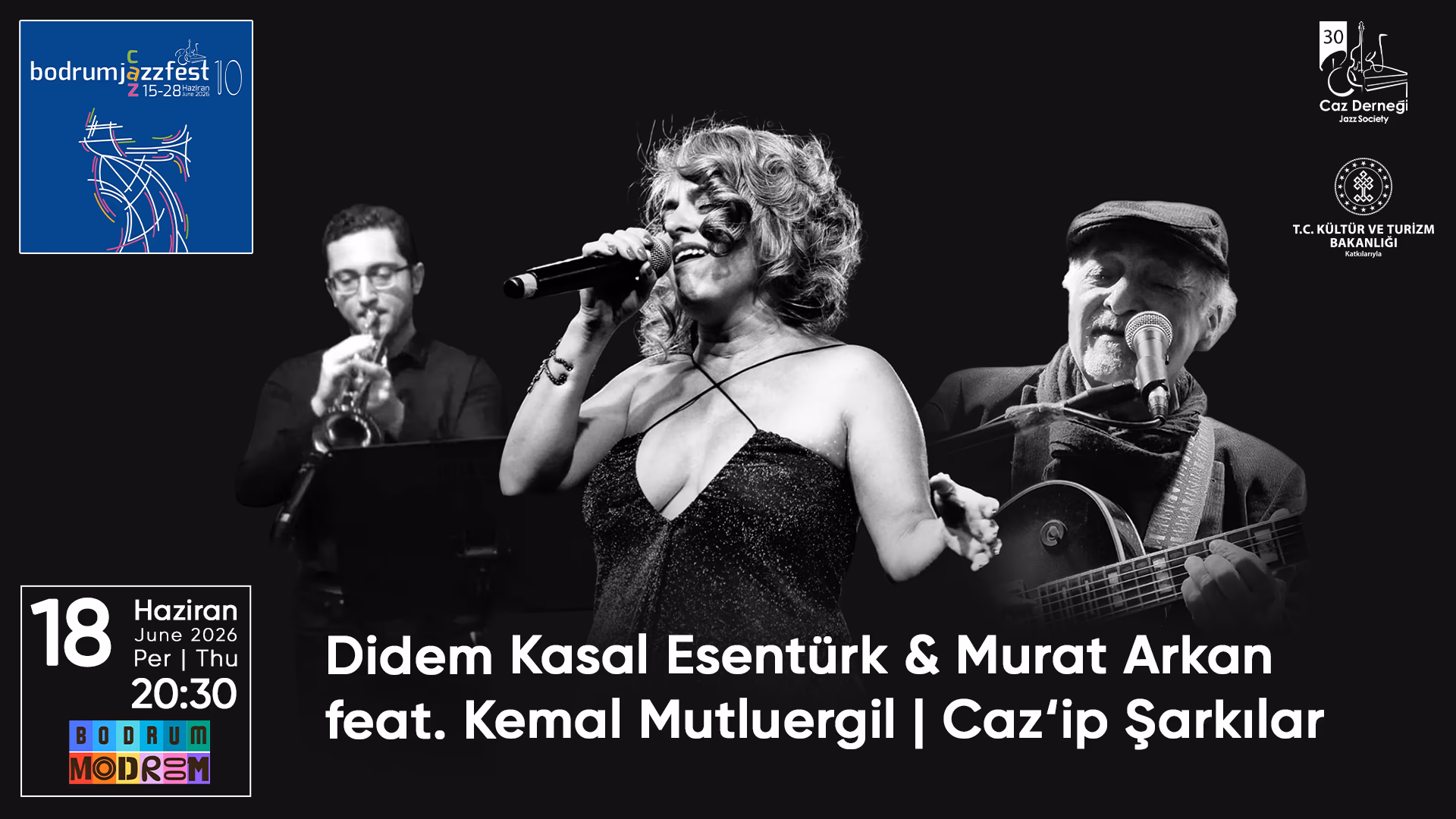 Didem Kasal Esentürk & Murat Arkan feat. Kemal Mutluergil CAZ'ip Şarkılar