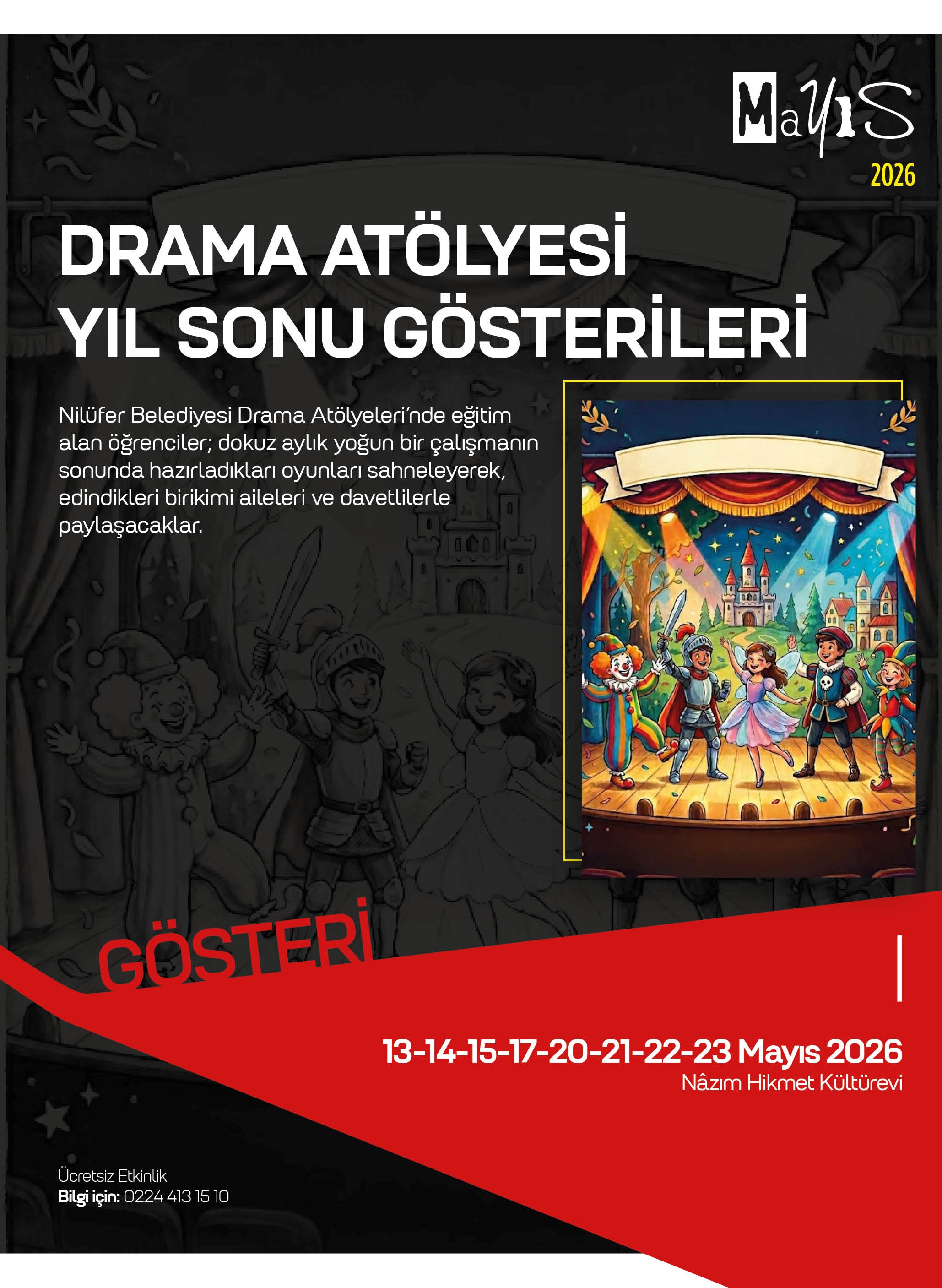 Drama Atölyesi Yıl Sonu Gösterileri