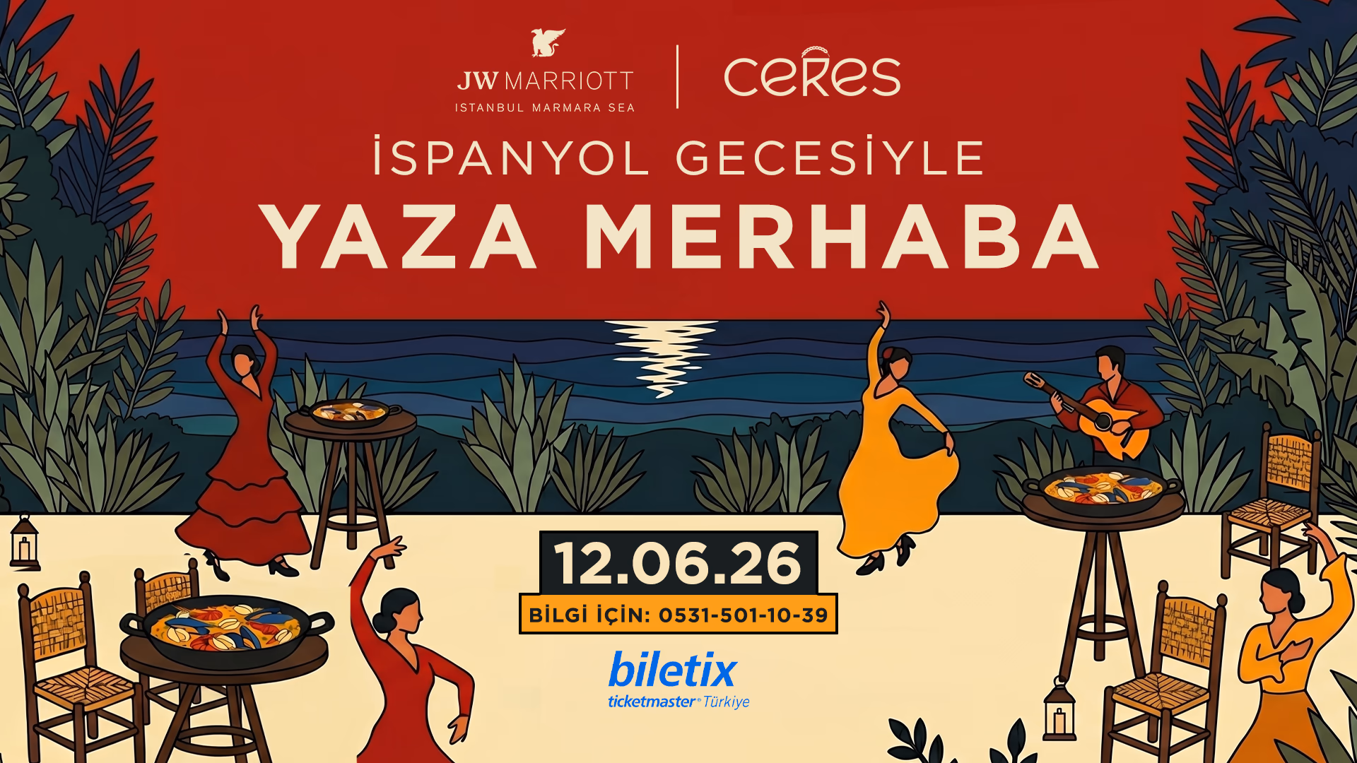 İspanyol Gecesiyle Yaza Merhaba