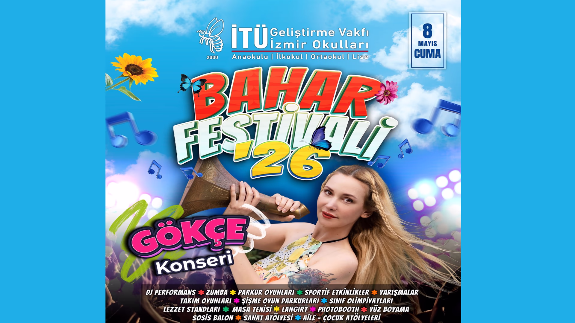 İTÜ GVO İzmir Bahar Festivali - Gökçe Konseri 