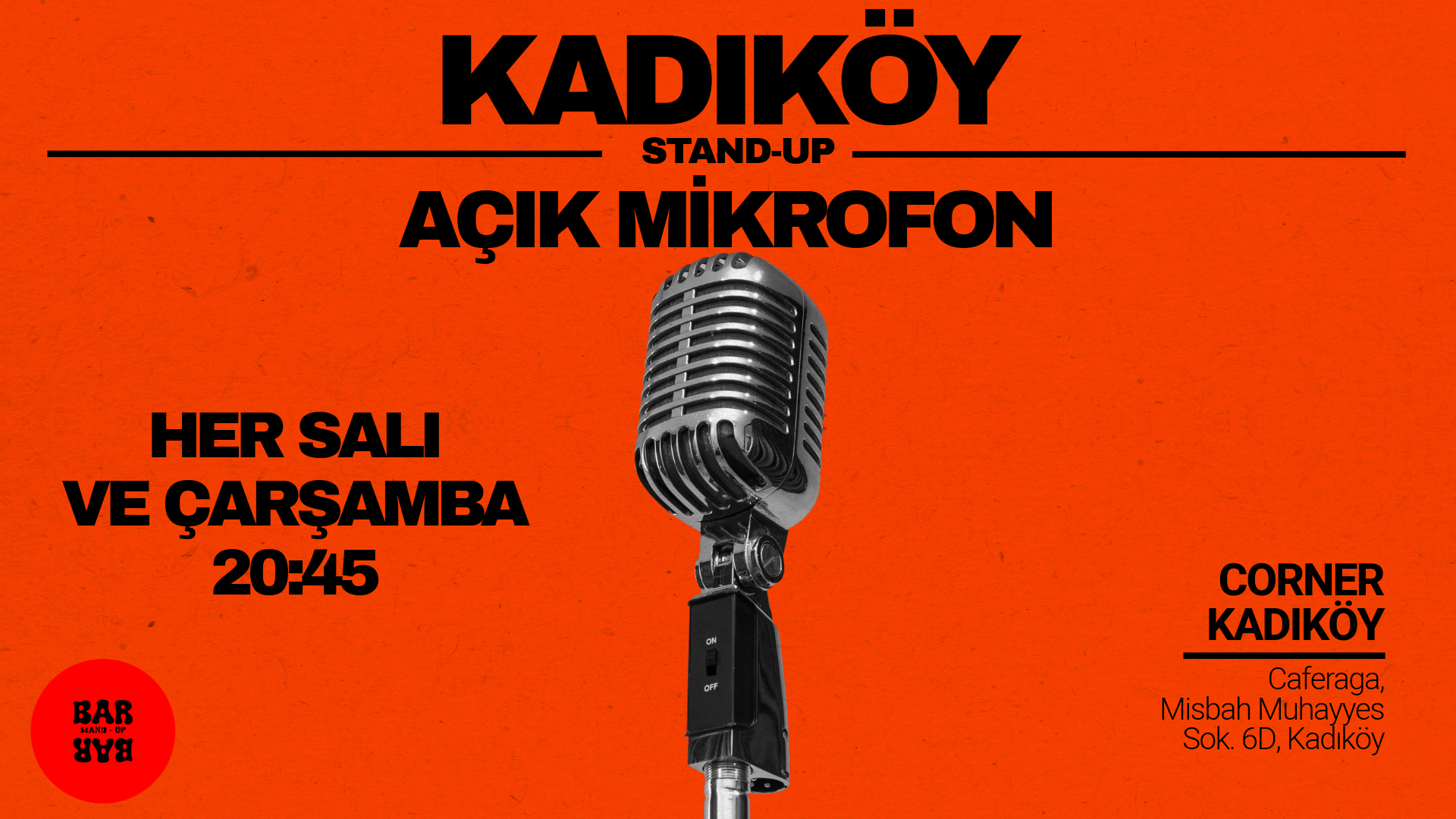 Kadıköy Açık Mikrofon Stand Up