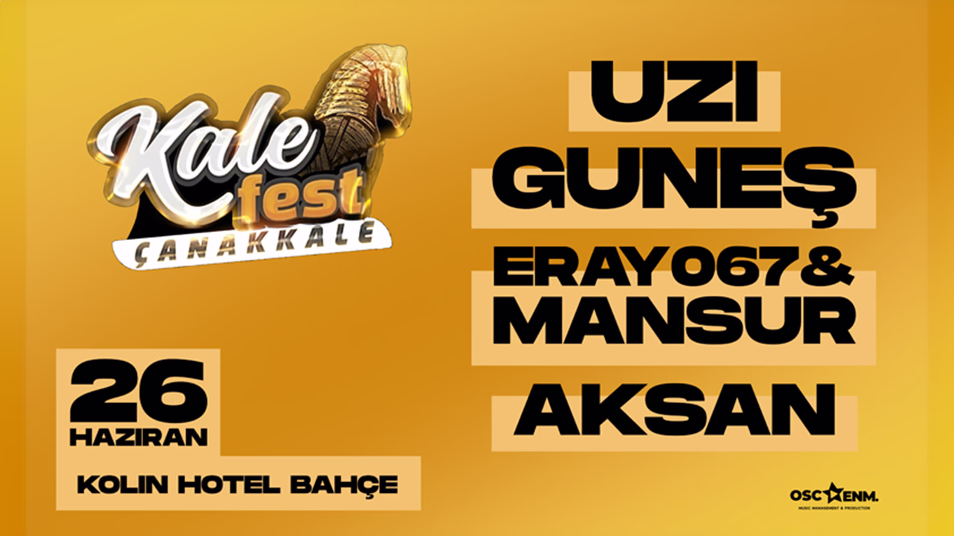 Kalefest - Uzi - Güneş - Eray067 & Mansur - Aksan