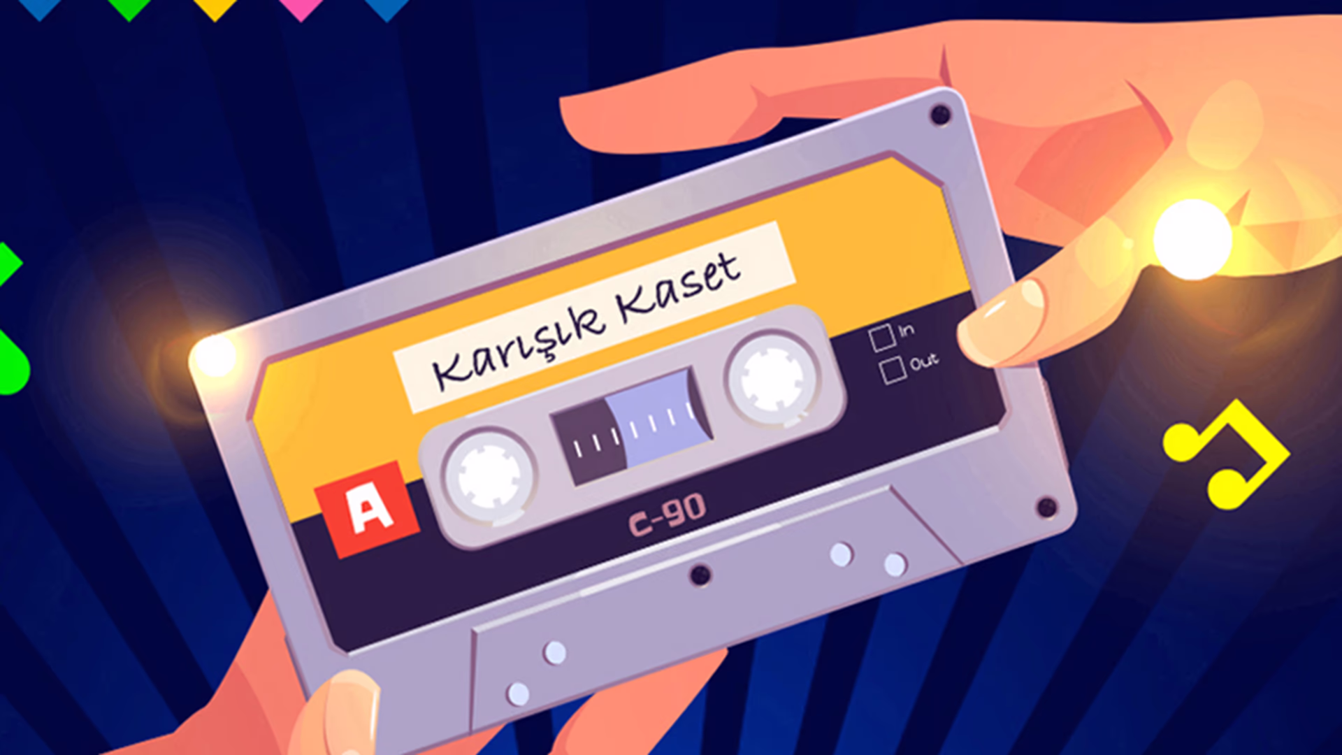 Karışık Kaset 90lar 2000ler Türkçe Pop Parti