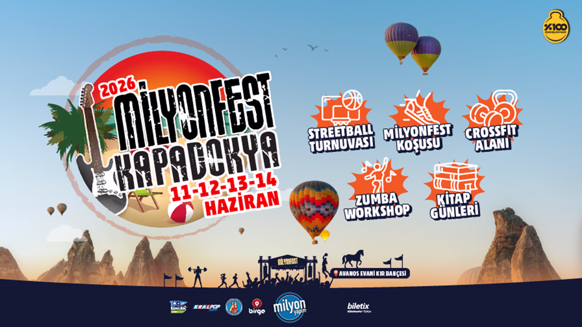 Milyonfest Kapadokya - VIP Kombine