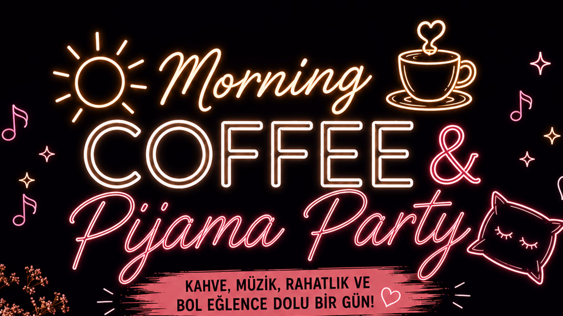 Morning Coffee & Pijama Party