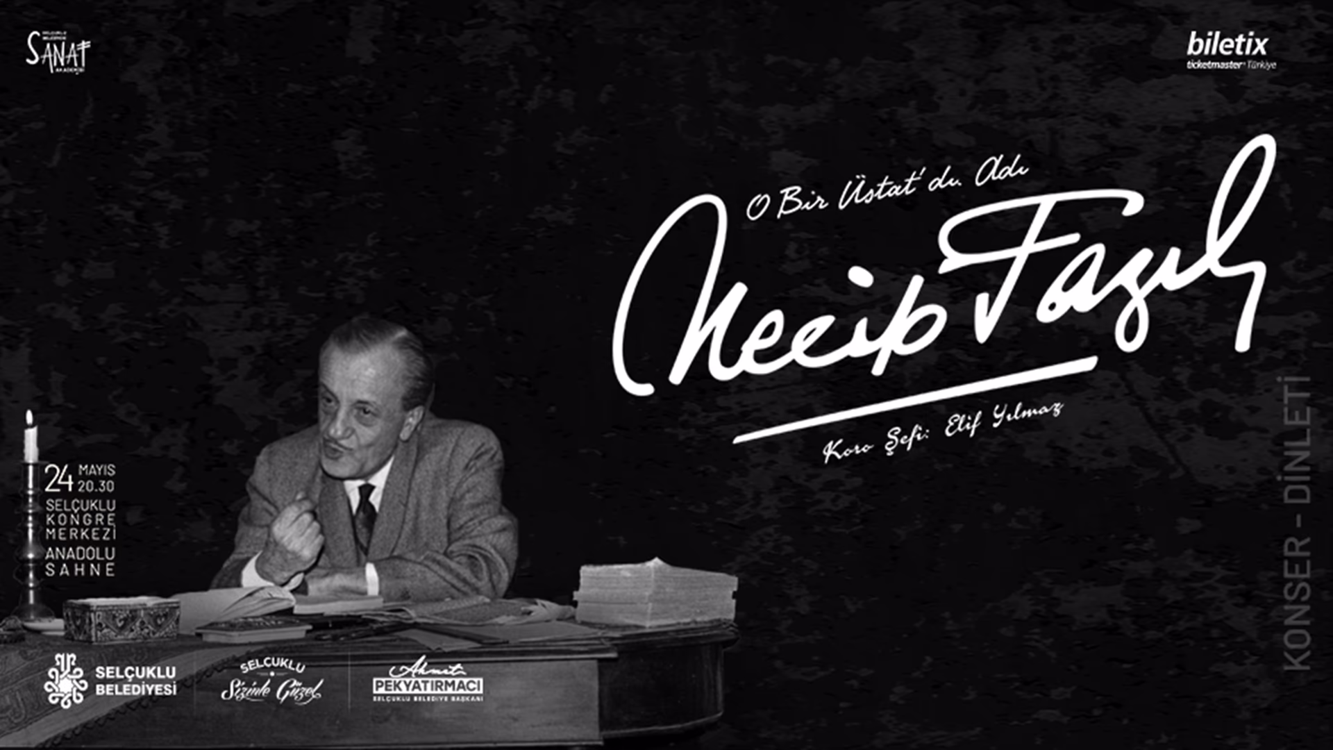 O Bir Üstattı. Adı Necip Fazıl'dı