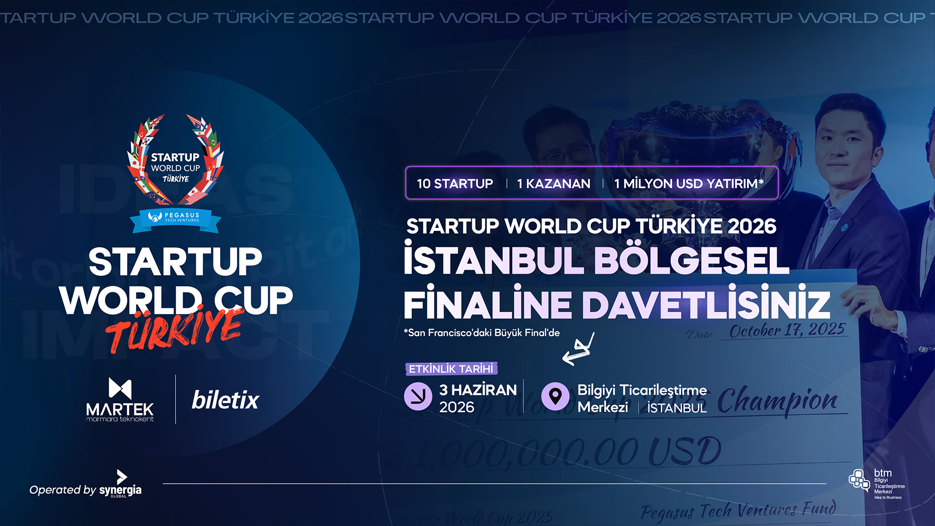 Startup World Cup Türkiye Bölge Finali