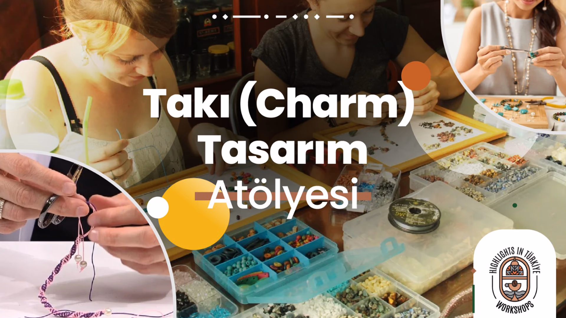 Takı Charm Tasarım Atölyesi etkinlik afişi