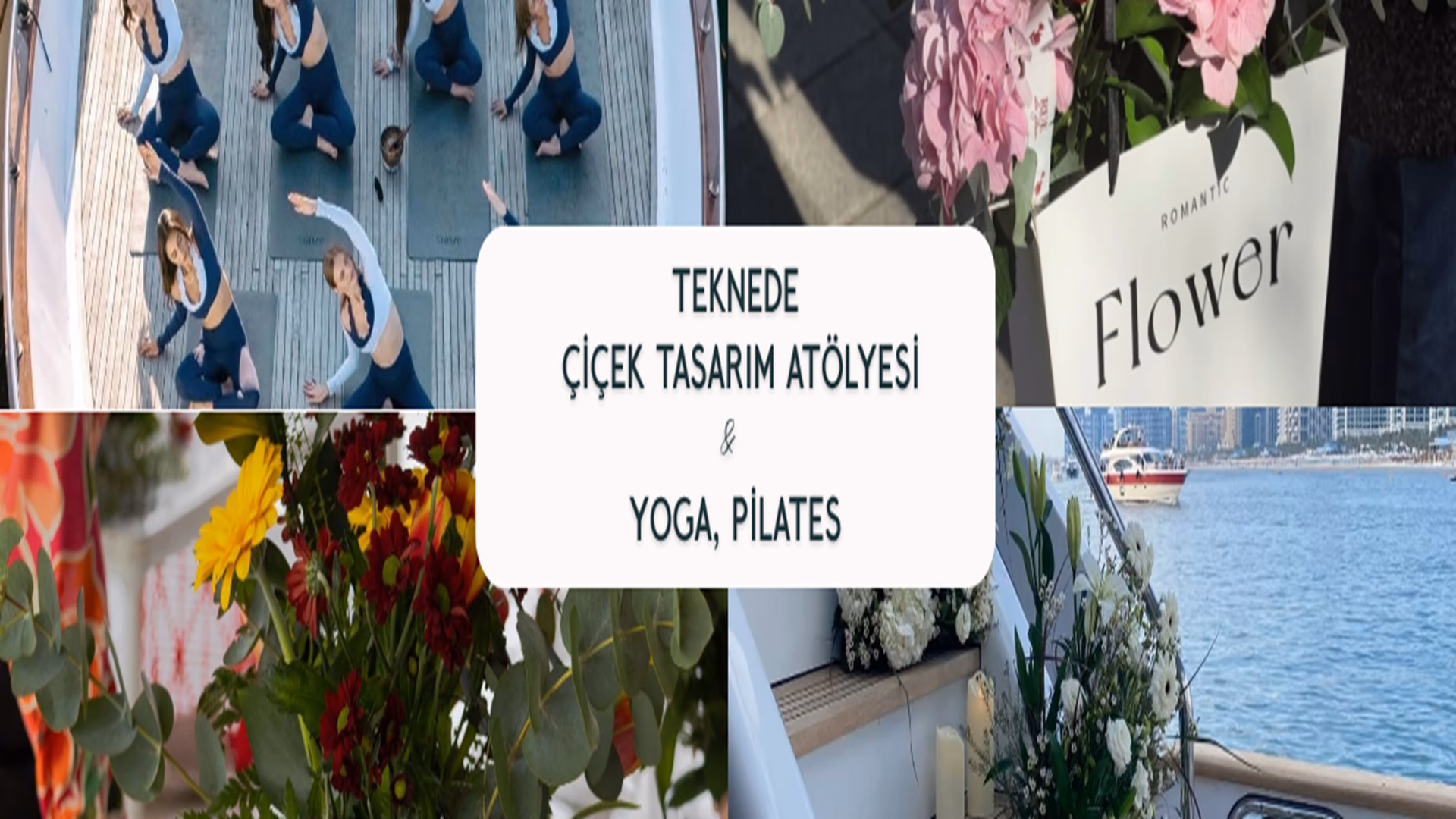  Teknede Çiçek Atölyesi & Yoga, Pilates