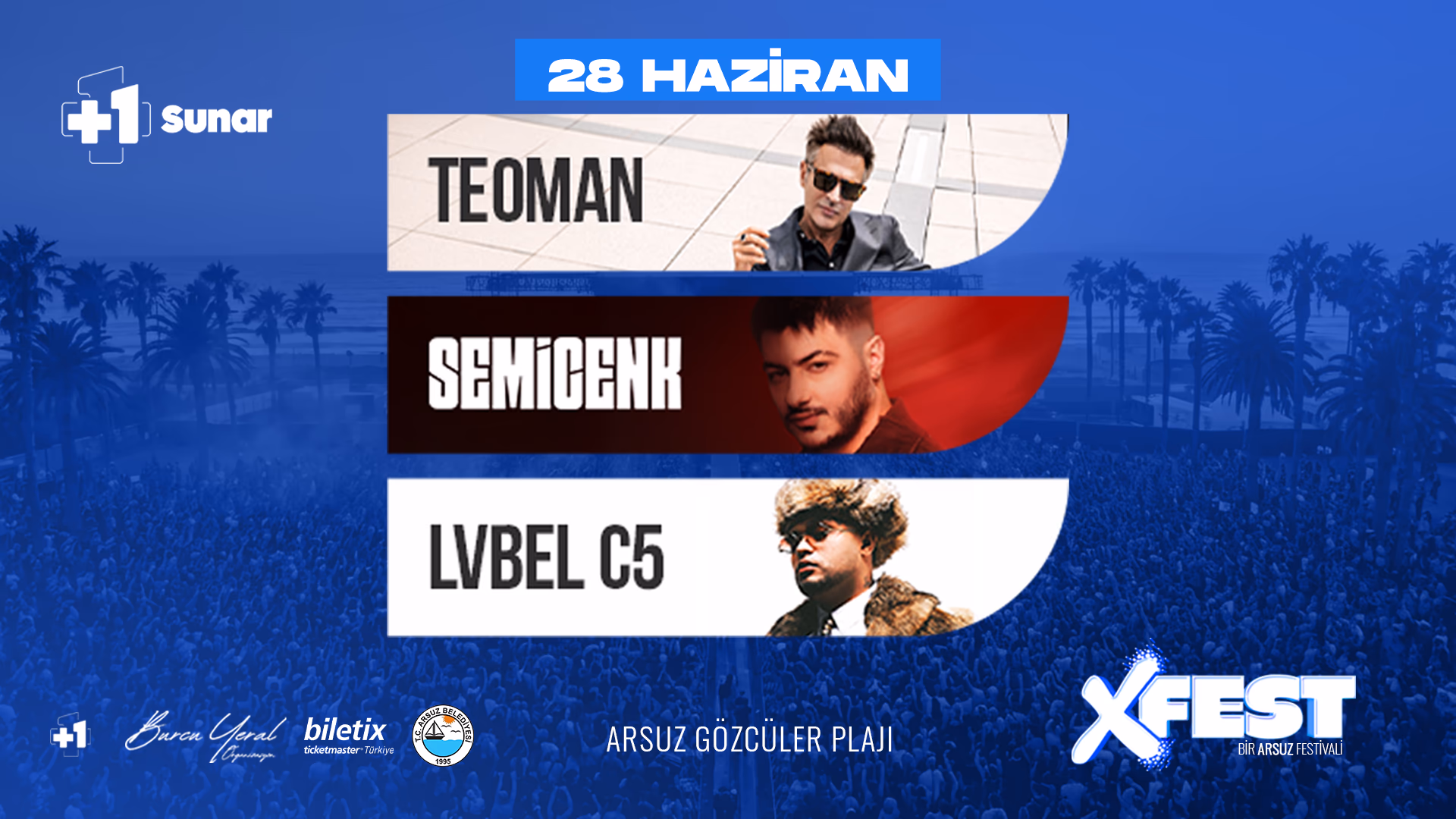 XFEST Arsuz -  2.Gün - Teoman - Semicenk - Lvbel C5