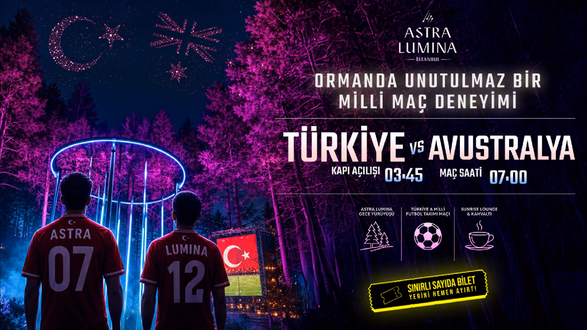 Astra Lumina İstanbul - Milli Maç Deneyimi - Türkiye - Avustralya