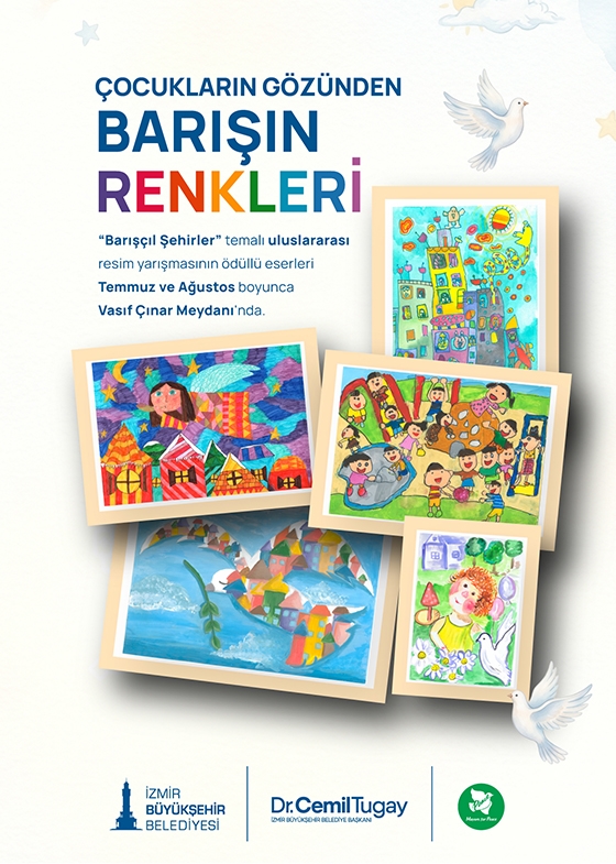 Çocukların Gözünden Barışın Renkleri Resim Sergisi