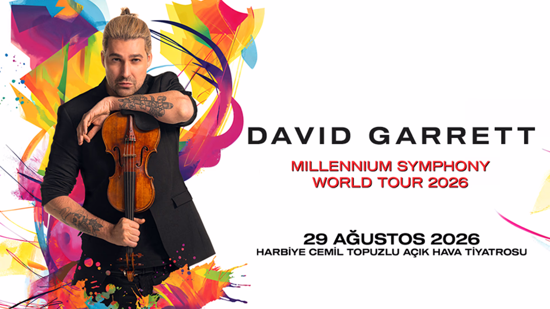 David Garrett: Millennium Symphony Open Air Tour 2026