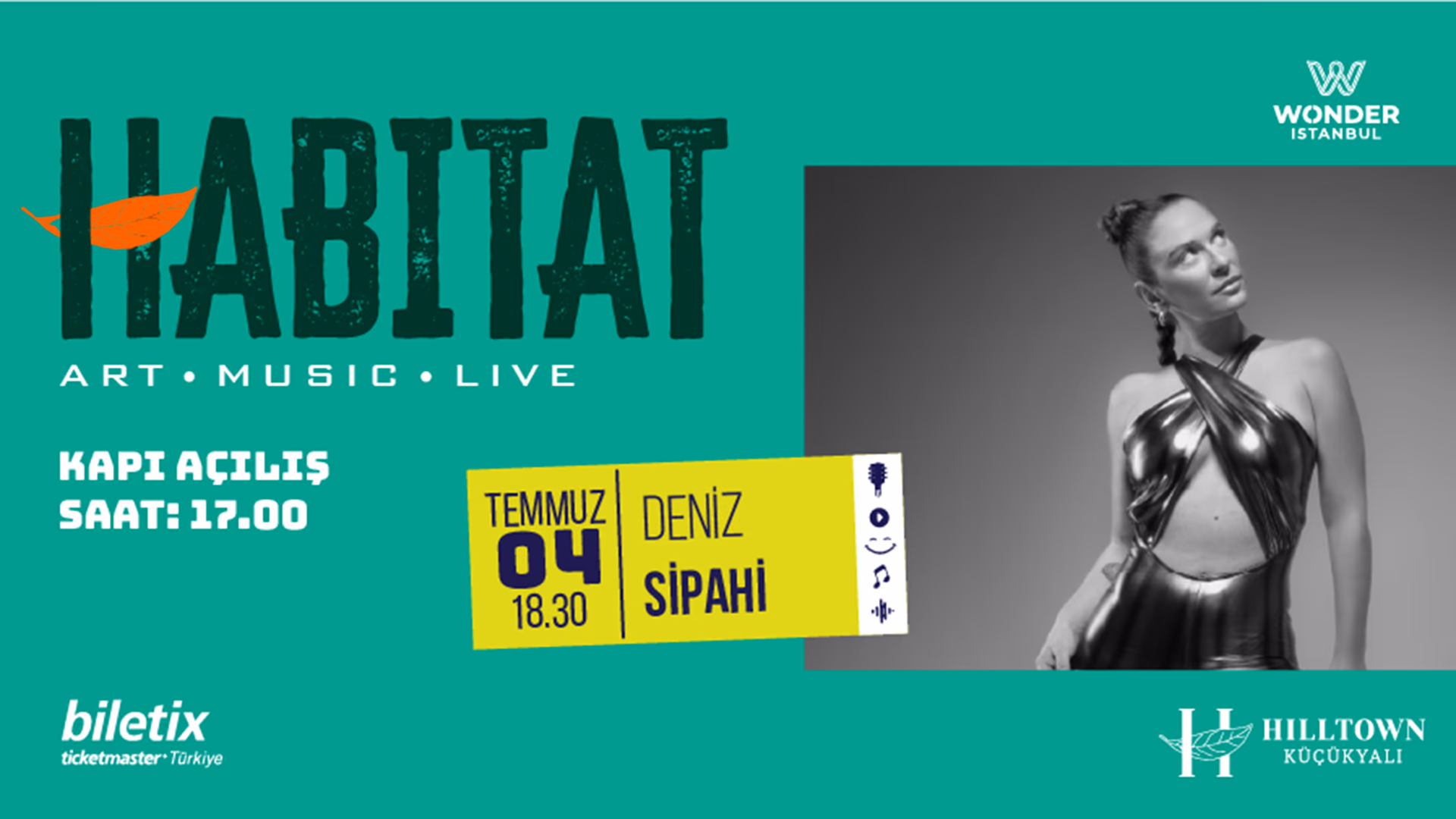 HABITAT Art Music Live: Deniz Sipahi - Mirkelam - Kargo