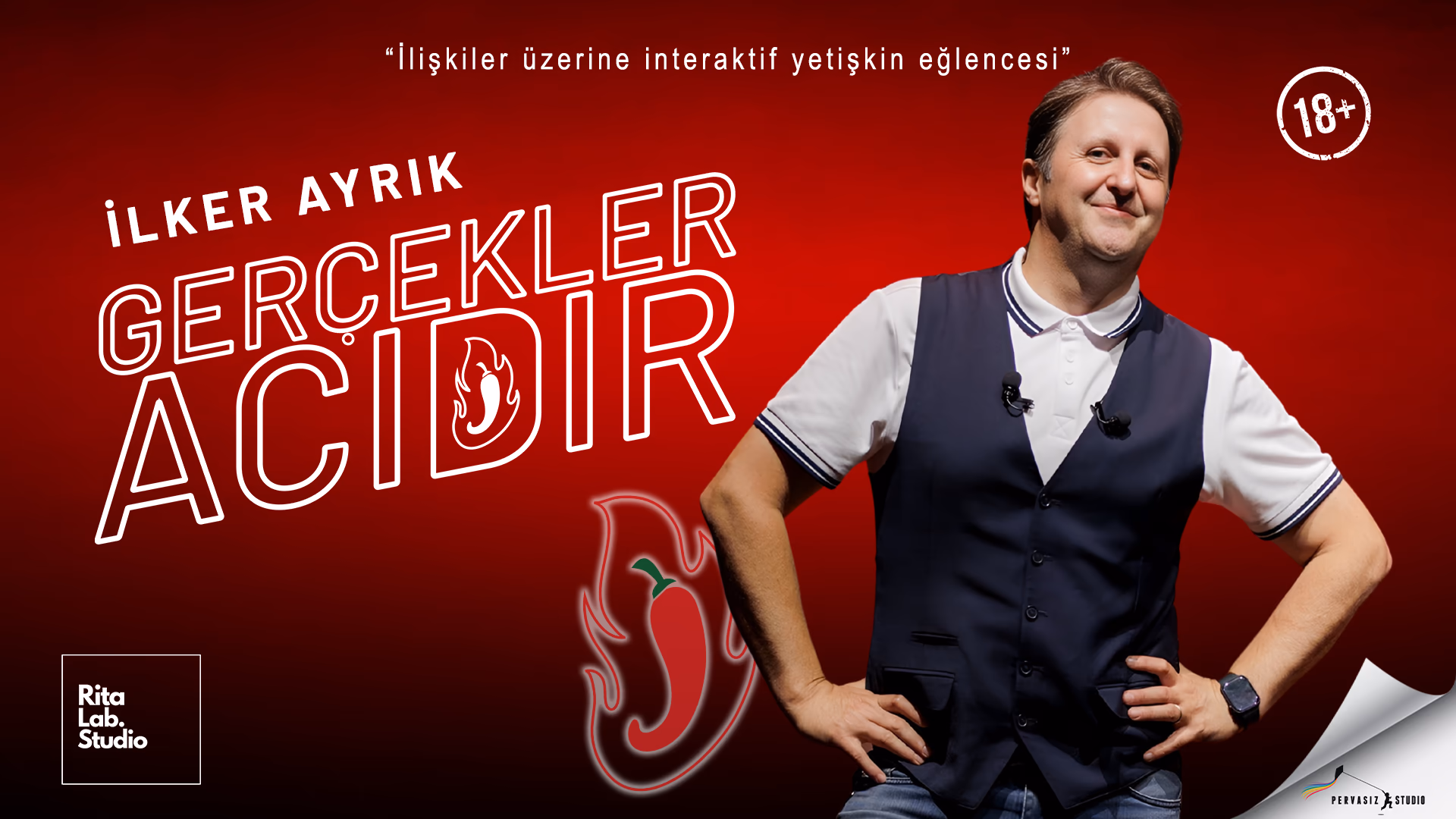 İlker Ayrık'la Gerçekler Acıdır etkinlik afişi