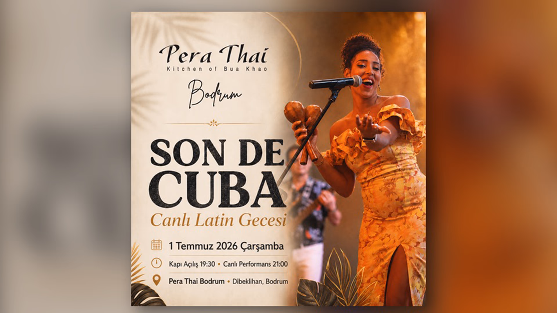Latin Dinner Night : Son de Cuba