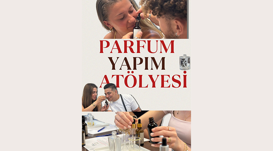 Parfüm Atölyesi - Haziran Ayı etkinlik afişi