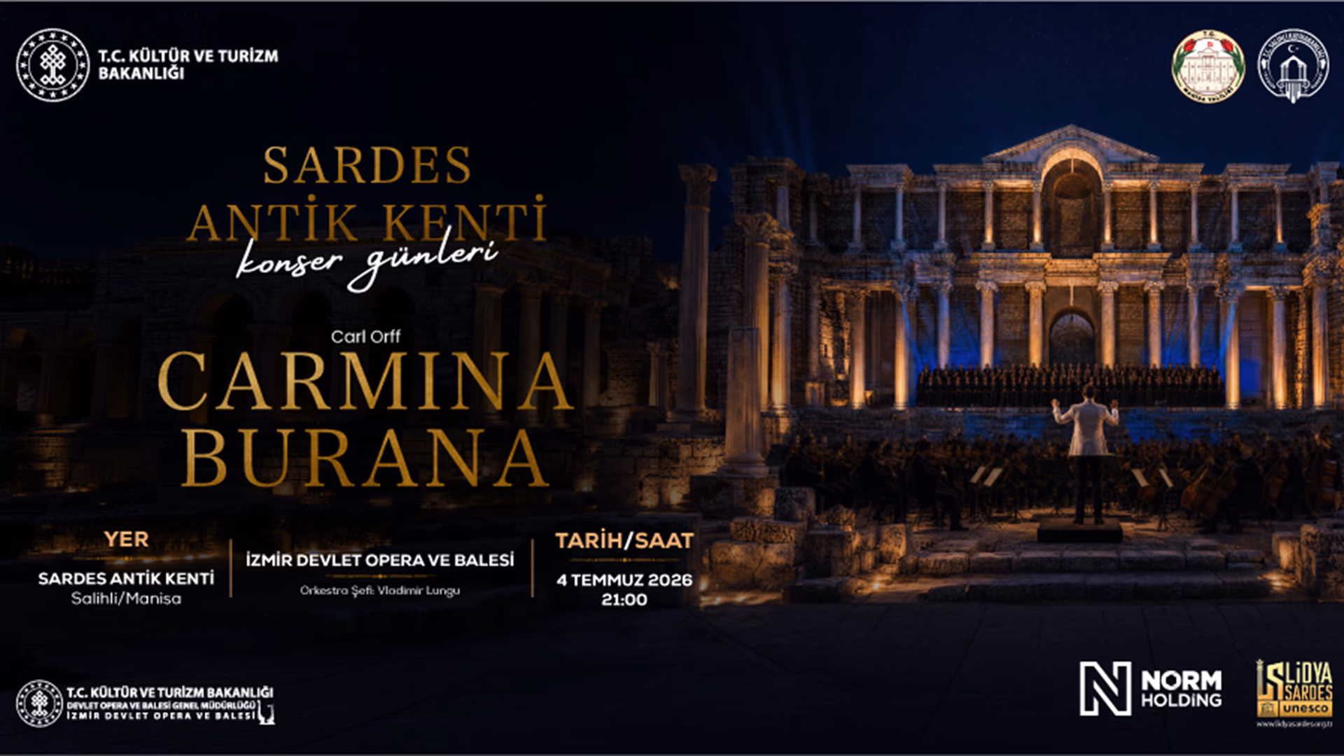 Sardes Antik Kenti Konser Günleri