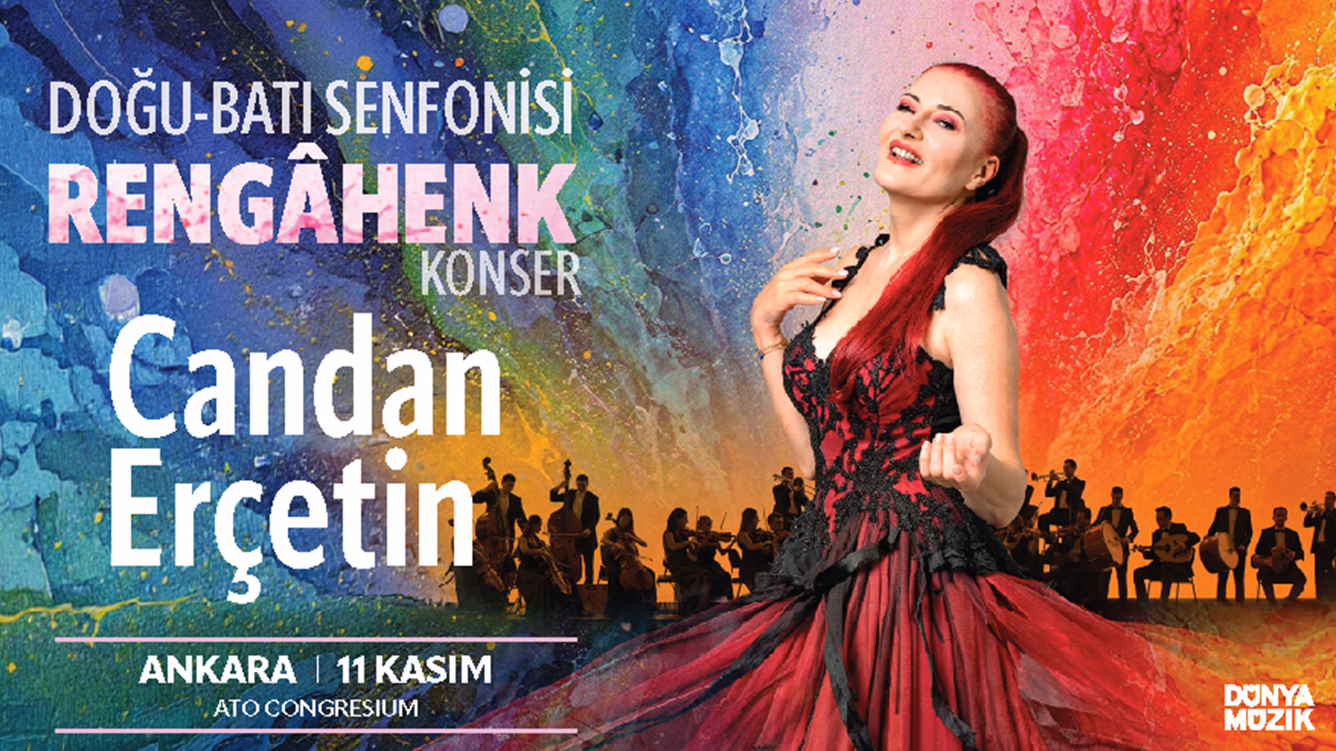 Candan Erçetin - Doğu Batı Senfonisi - Rengahenk Konser