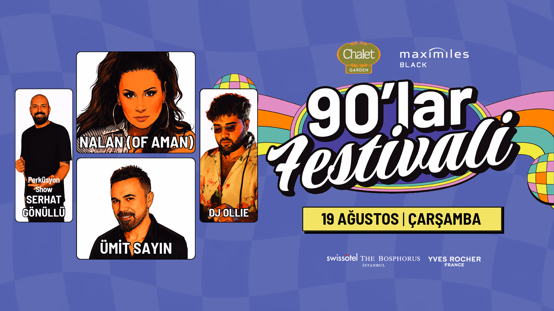 Chalet Garden 90'lar Türkçe Pop Festivali