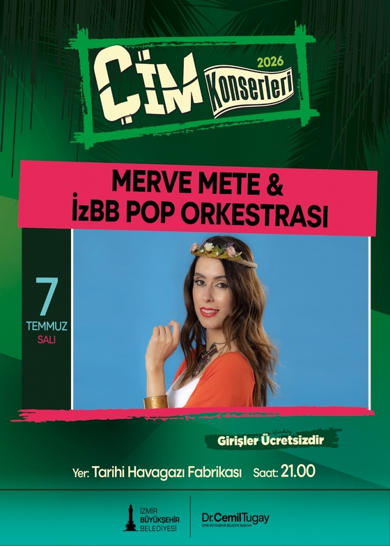 Çim Konserleri-Merve Mete & İzBB Pop Orkestrası