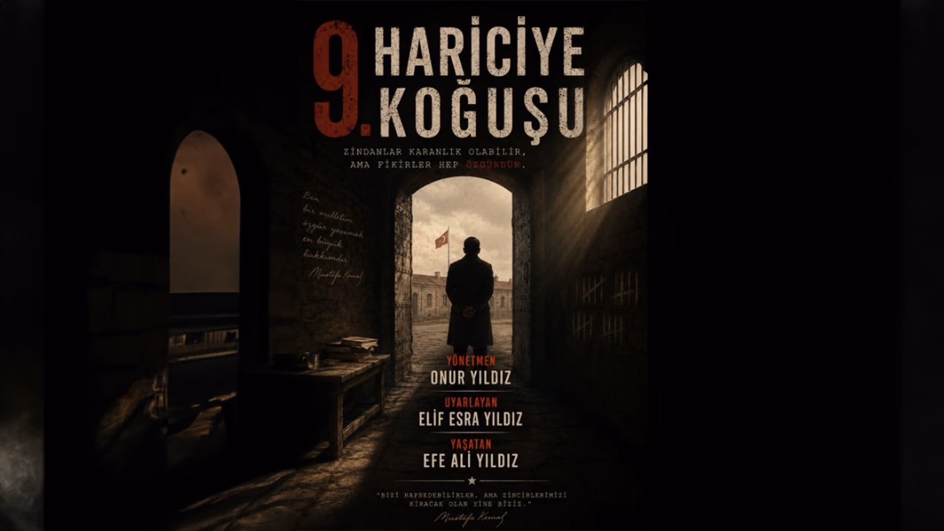 Dokuzuncu Hariciye Koğuşu etkinlik afişi
