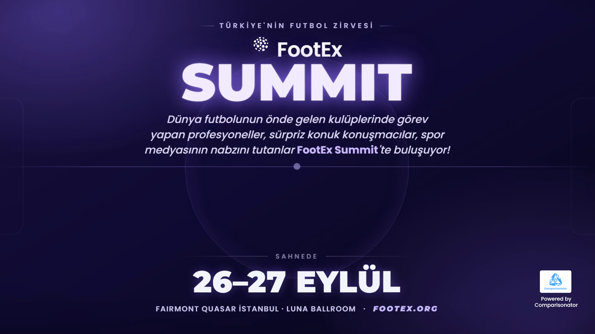 FootEx SUMMIT - 26 Eylül