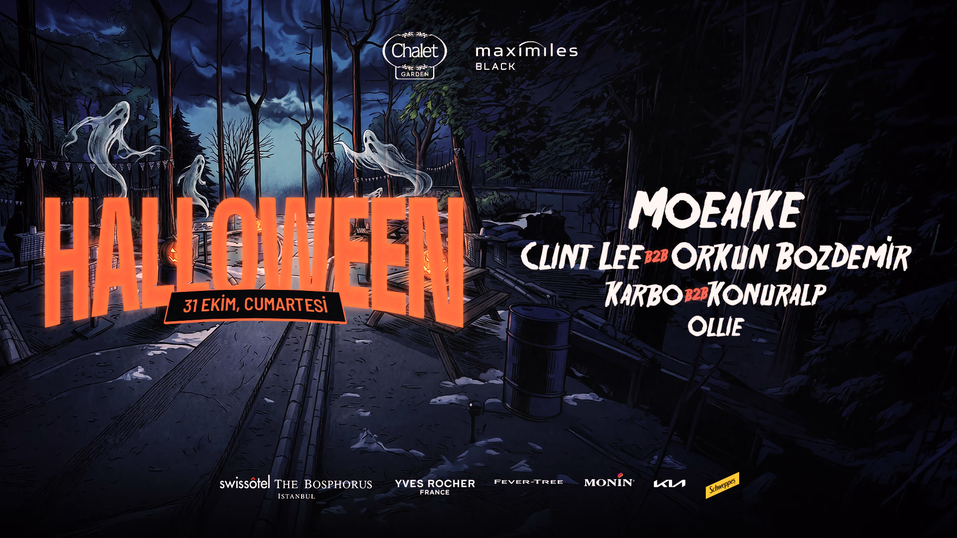 Hallowen Etkinlik Afişi