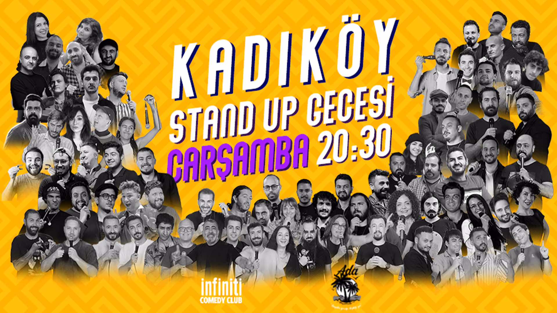 Kadıköy Stand Up Gecesi Çarşamba 20:30 etkinlik afişi