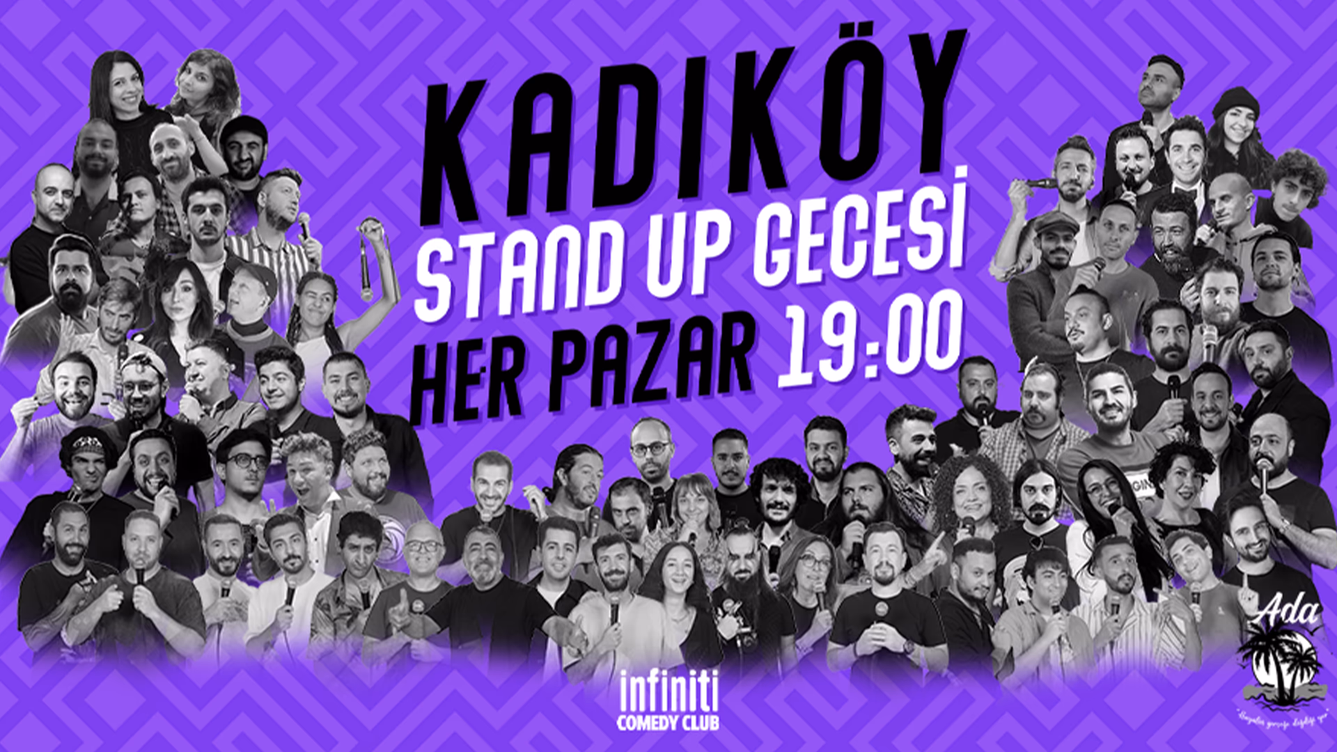 Kadıköy Stand Up Gecesi Pazar 19:00 etkinlik afişi