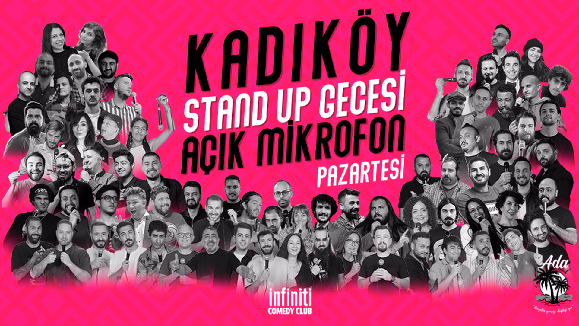 Kadıköy Stand Up Gecesi Pazartesi Açık Mikrofon etkinlik afişi