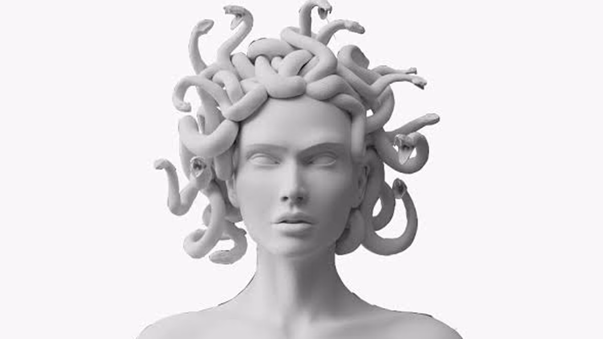 Medusa Heykel - Ağustos Ayı etkinlik afişi