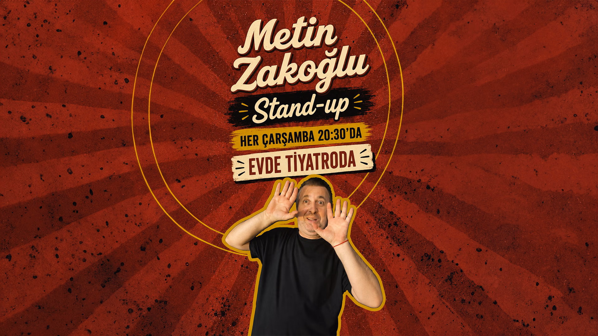 Metin Zakoğlu Stand Up etkinlik afişi
