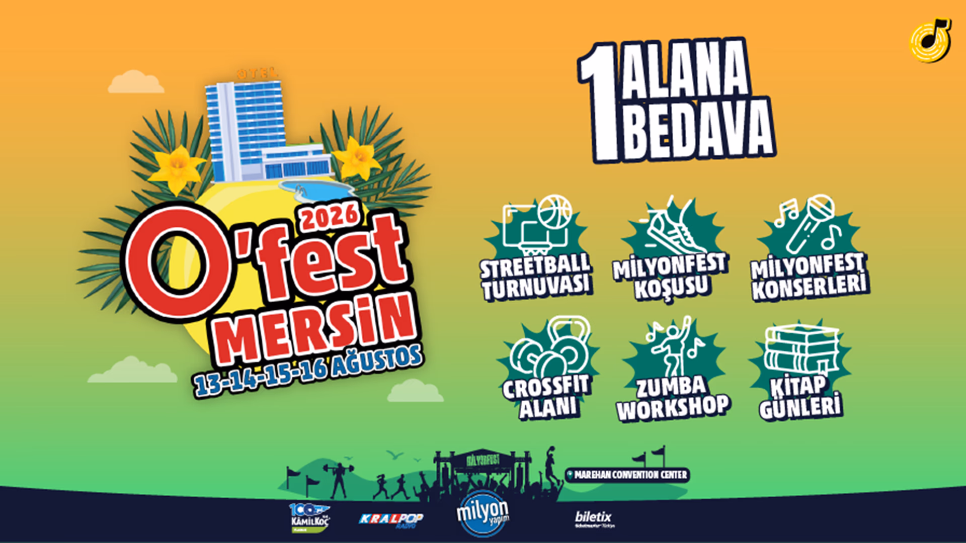 Ofest Mersin 2026 - Cuma