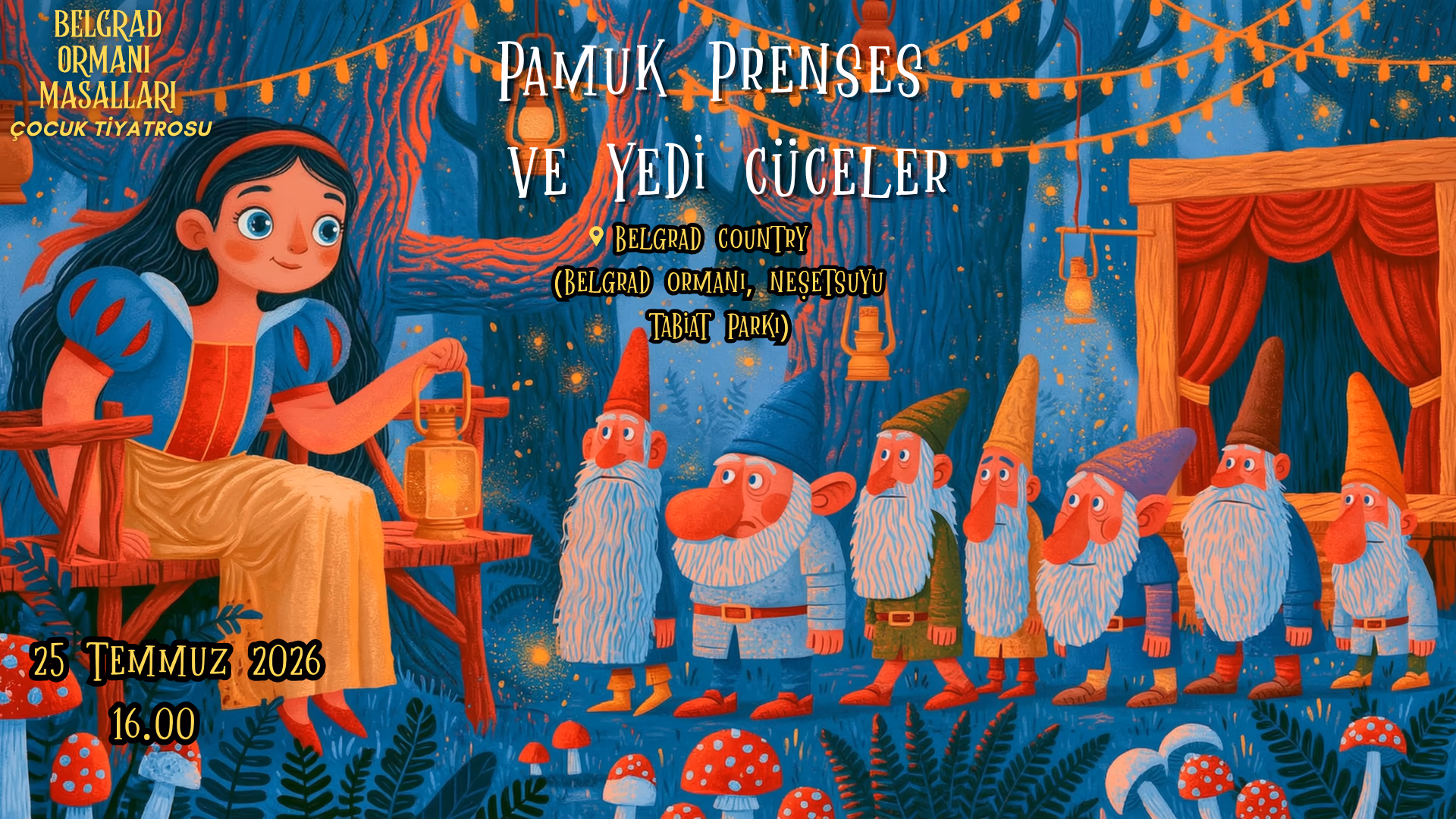 Pamuk Prenses Ve Yedi Cüceler