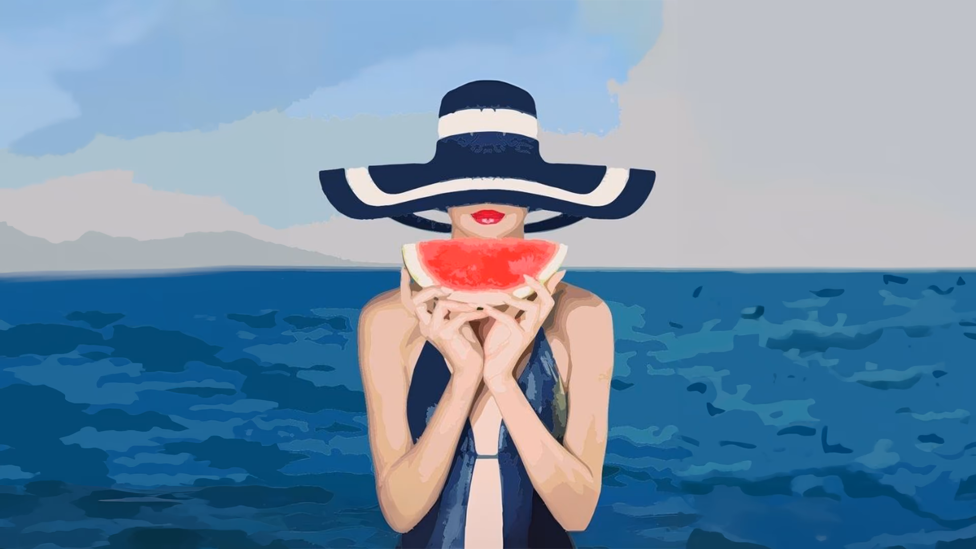 Resim - Watermelon Lady