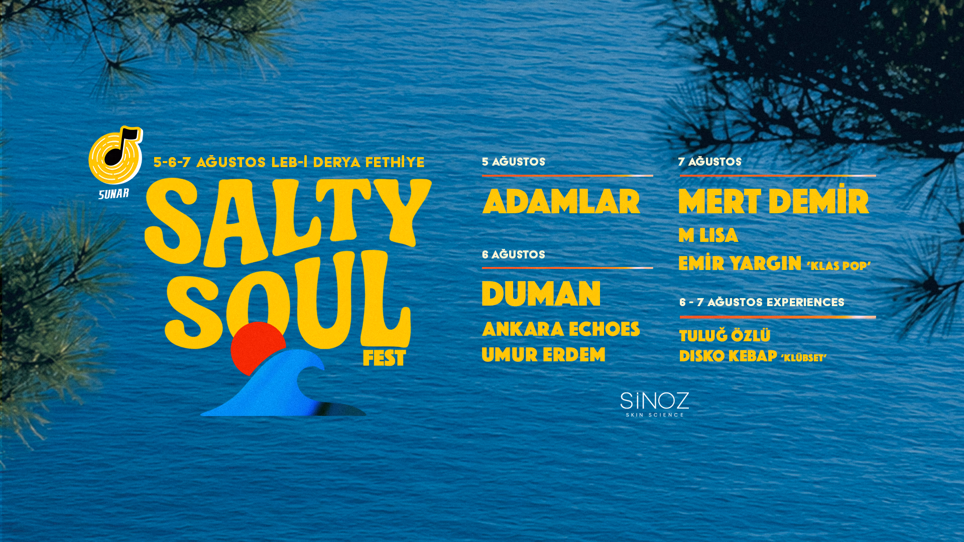 Salty Soul Festival 2026 - Kombine (1. Gün - 2. Gün - 3. Gün)