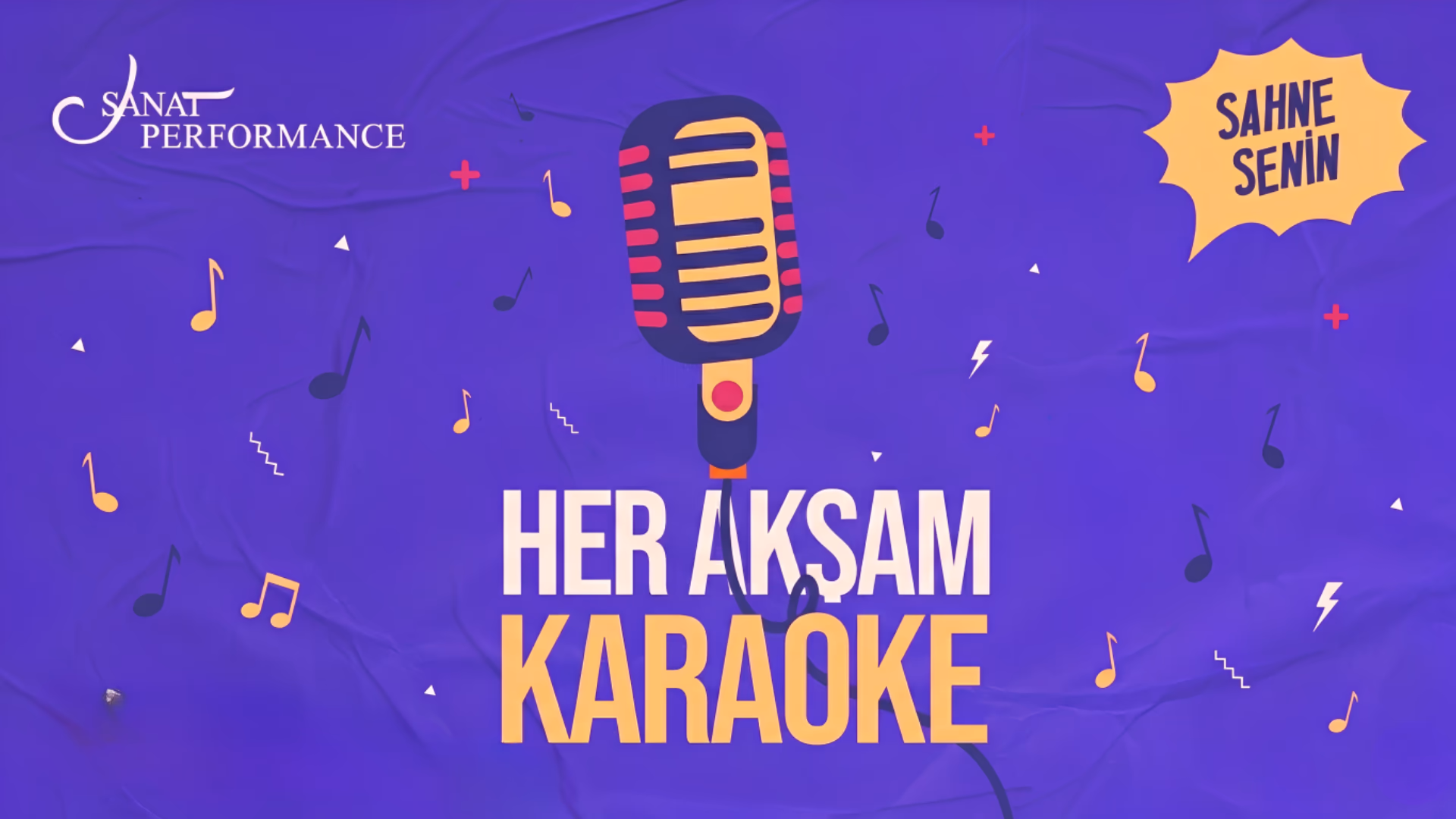 Sanat Performance'ta Sahne Senin! - Karaoke Night