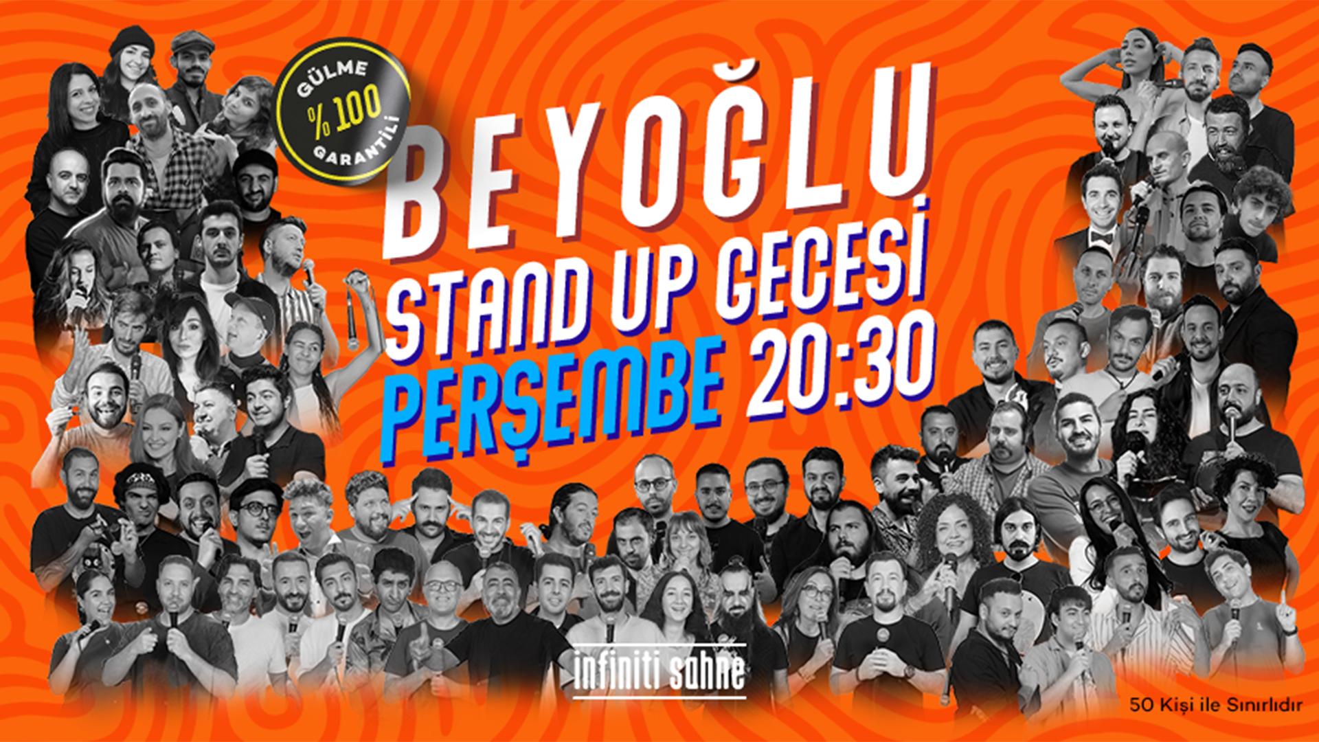 Stand Up Açık Mikrofon Beyoğlu Perşembe etkinlik afişi